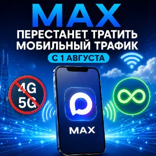 Бесплатное использование мессенджера MAX для абонентов российских операторов с 1 августа